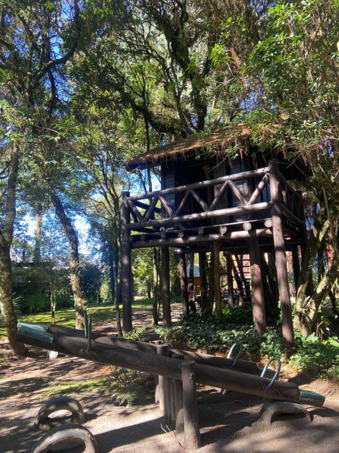 Apartamento Maravilhoso No Condominio Knorrville Em Gramado! Bagian luar foto