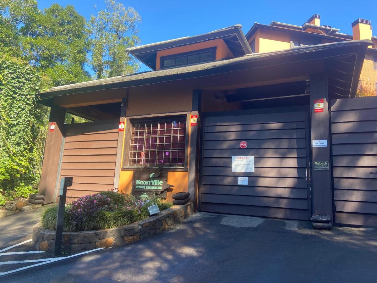 Apartamento Maravilhoso No Condominio Knorrville Em Gramado! Bagian luar foto
