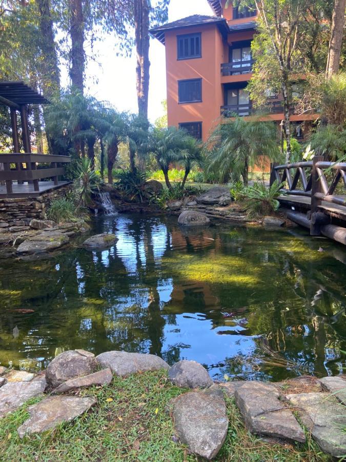 Apartamento Maravilhoso No Condominio Knorrville Em Gramado! Bagian luar foto