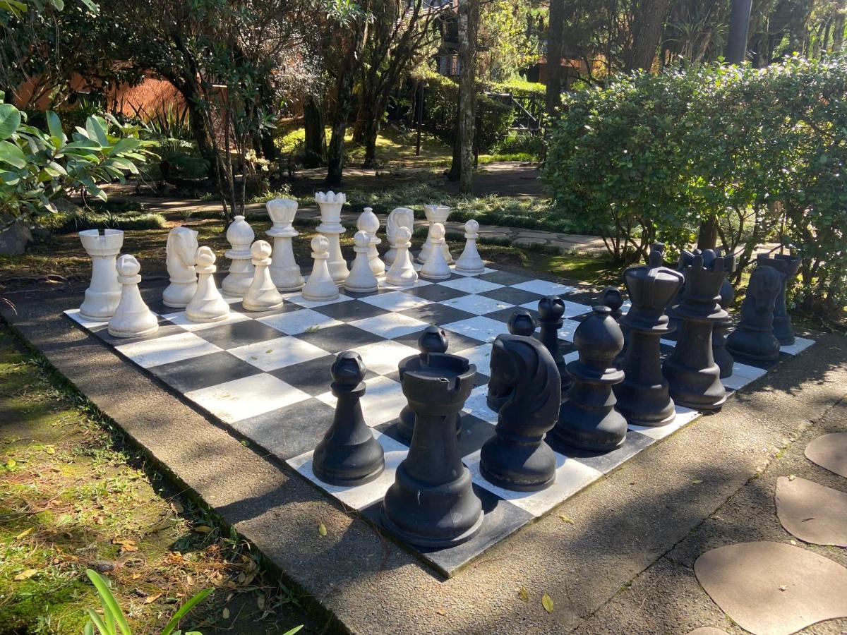 Apartamento Maravilhoso No Condominio Knorrville Em Gramado! Bagian luar foto